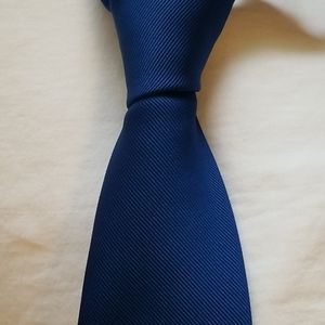 Vintage Christian Dior Blue Necktie